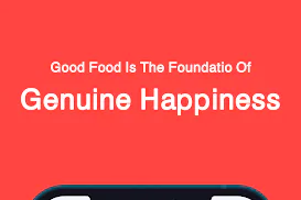 Lafi restaurant menu screen from the Google Play listing, shown as product context.